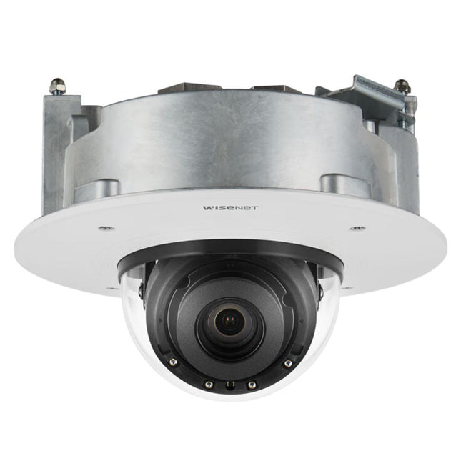 Hanwha Wisenet 4K AI Indoor Dome Camera, H.265, 30fps, WDR, IR, IK10, 4.5-10mm - HAN-PND-A9081RF