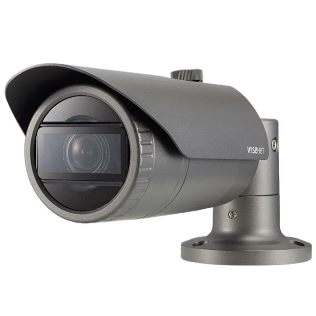 Hanwha Wisenet 2MP Outdoor Bullet Camera, H.265, 30fps, IK10, 30m IR, 2.8-12mm - HAN-QNO-6070R