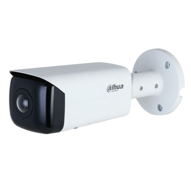 Dahua Security Camera: 180 Degree Wide Angle Bullet, 4MP WizSense, Fixed Lens - DH-IPC-HFW3466T-AS-P