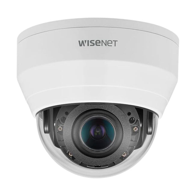 Hanwha Wisenet New-Q 5MP Indoor VF Dome Camera, H.265, 30m IR, WDR, 3.2-10mm - HAN-QND-8080R