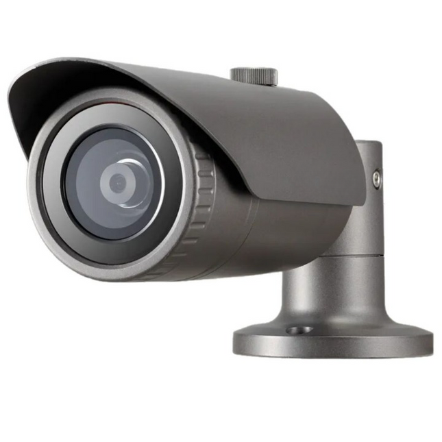 Hanwha Wisenet 2MP Outdoor Bullet Camera, H.265, 30fps, IK10, 20m IR, 2.8mm - HAN-QNO-6010R