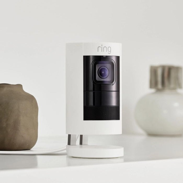 Ring Indoor Outdoor Security Camera: Stick Up Cam Elite With Poe Adapt 