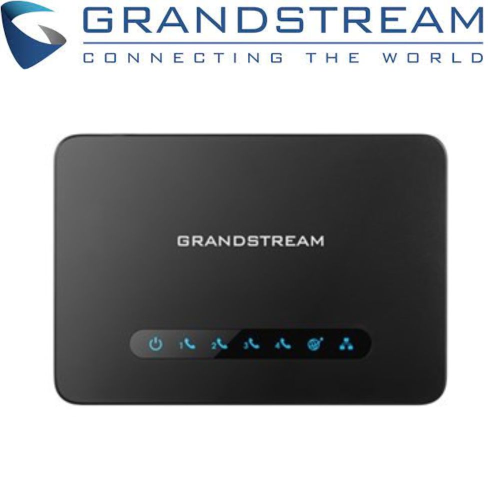 Grandstream Powerful 4 port FXS Gateway with Gigabit NAT Router - HT814