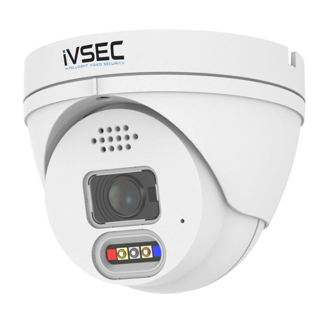 IVSEC Security Camera: 4MP Turret fixed, 2.8mm - IVNC119XA