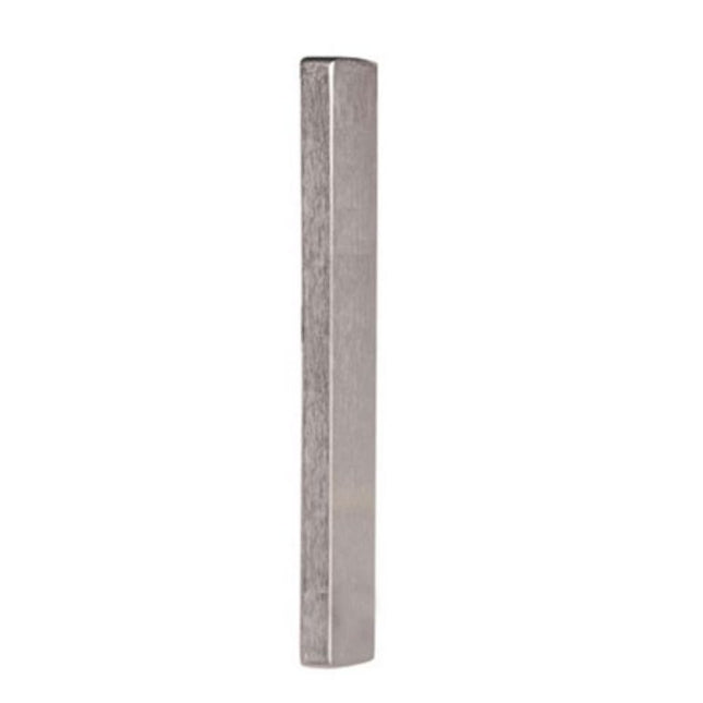 Lockwood Furniture Narrow Square End Plate Concealed Fix Plain - LW4807SC