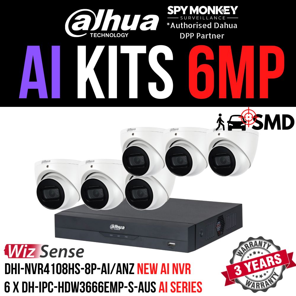 6mp security camera system