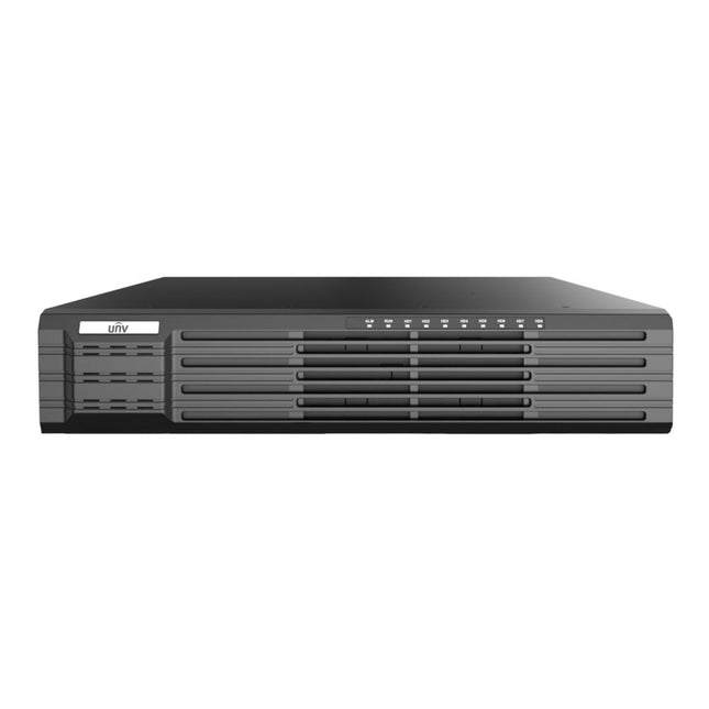 Uniview NVR308-64R-B - 64 Channels: 8 SATA, 16xPoE, Prime Series - NVR308-64R-B